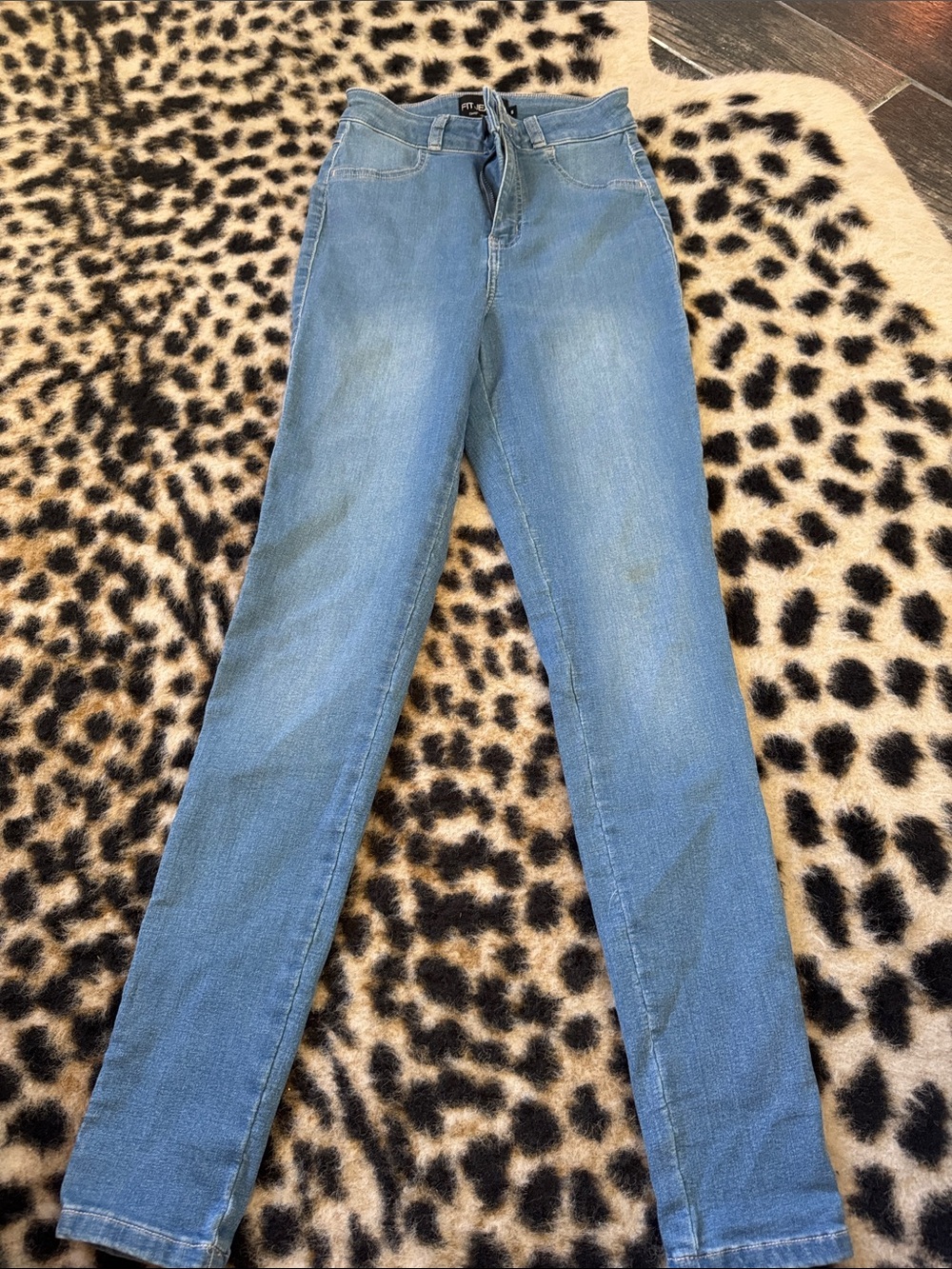 Contour Fit High-Rise Jeggings - Arctic Light Blue - Picture 6 of 9
